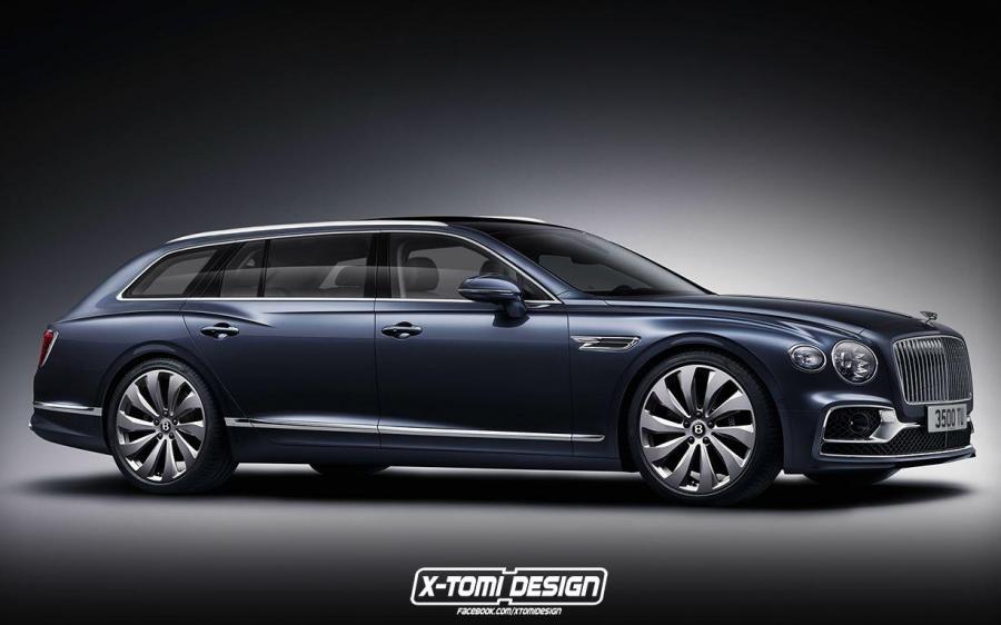 Bentley Flying Spur Station Wagon by X-Tomi Design '2019